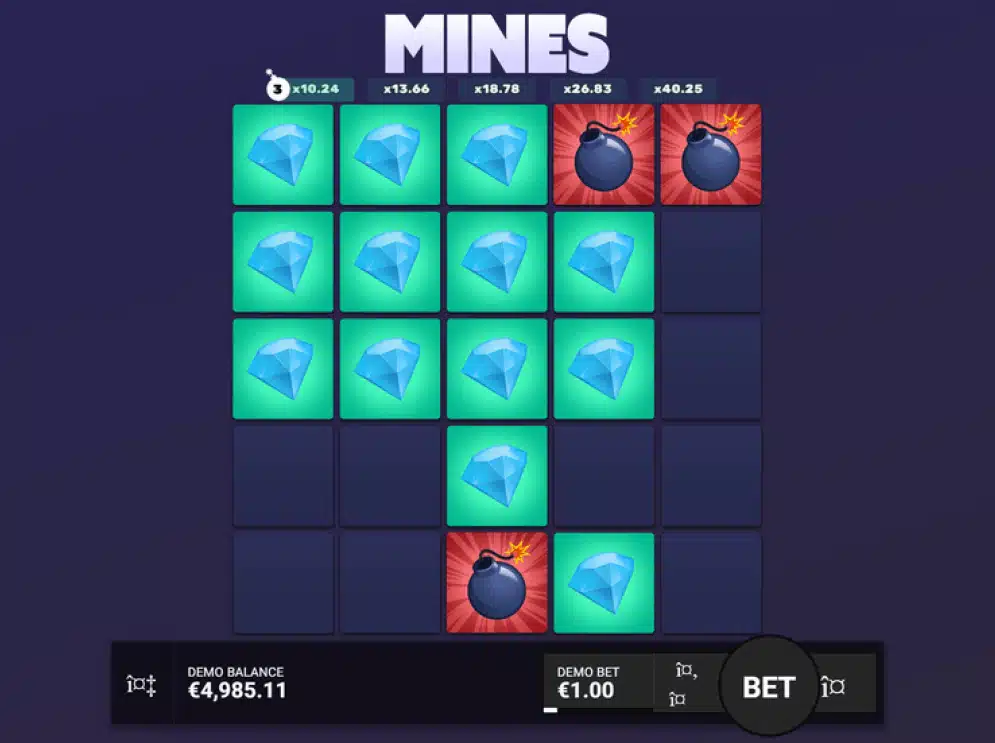mines game casino 2